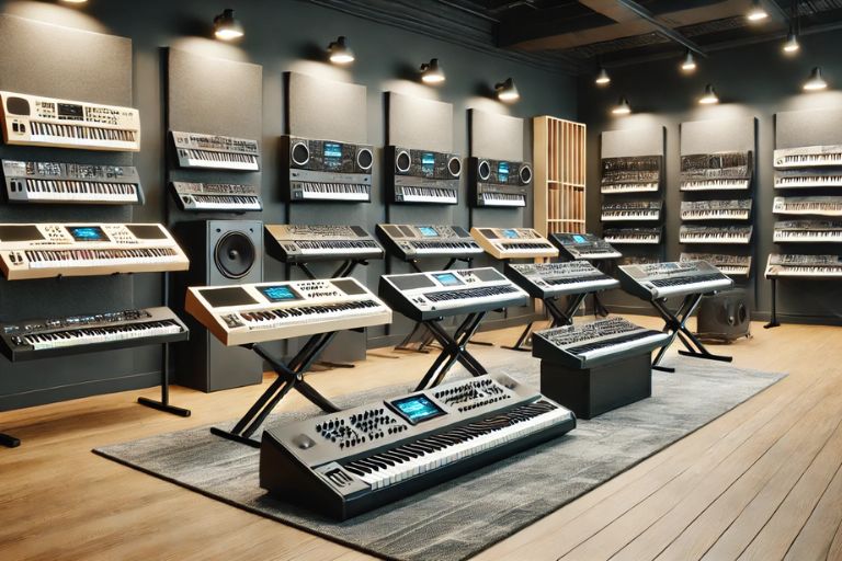 melhores teclados musicais